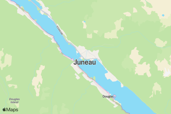 Juneau Vaudeville Treasure Hunt location map image