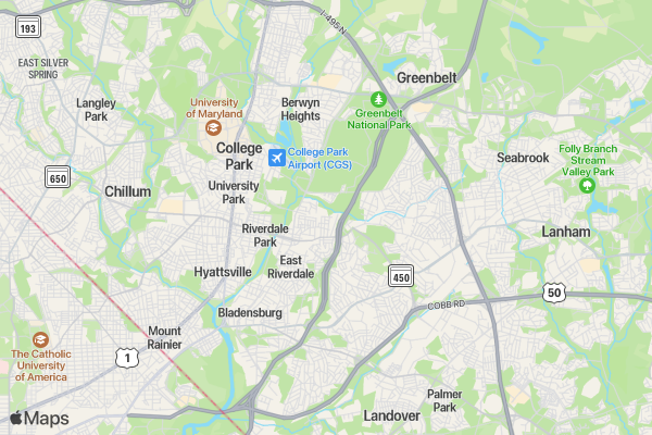 Justin Slye Memorial 5K location map image