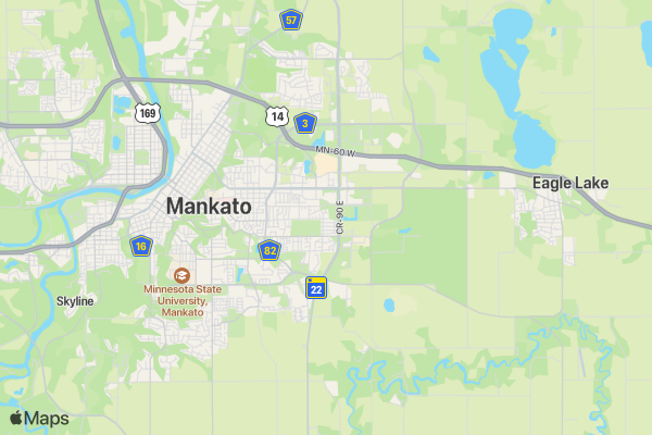 Kato Color Fun Run location map image