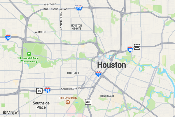 Keep Going 5K/10K/13.1 Run HOUSTON Spring location map image