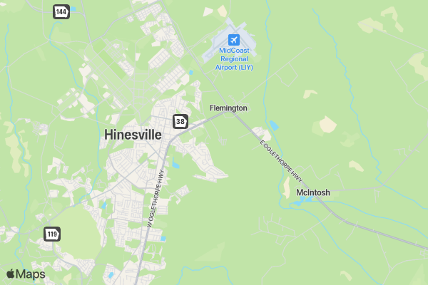 Khyla N. Dennis Memorial 5K Fun Run location map image