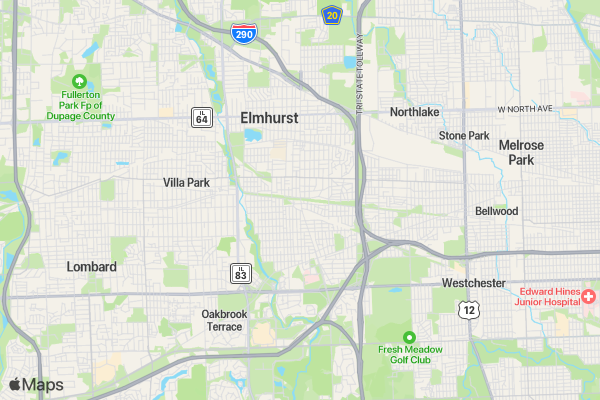 Kids THRIVE 5K location map image