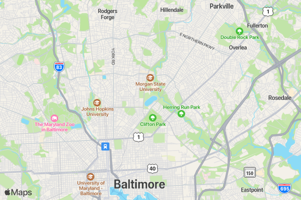 KidzStuff 5K Fun Run location map image