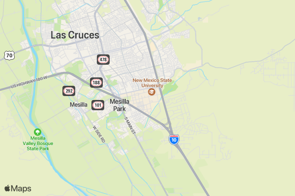 Kinesiology Club 5K RUN & WALK location map image