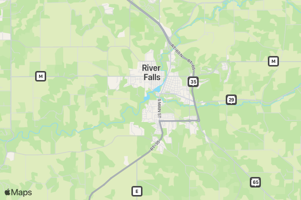 Kinni River Trout Trot location map image
