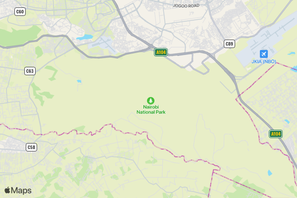 Kipsero Elite Marathon location map image