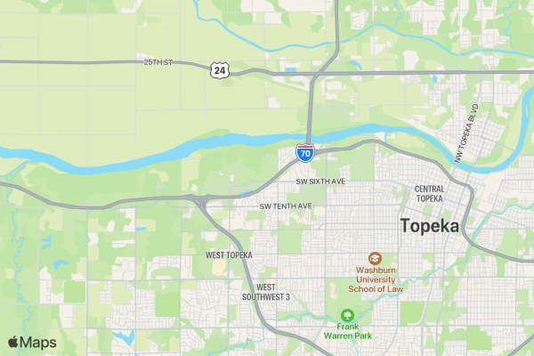KMC Strollin' for the Colon 5K location map image