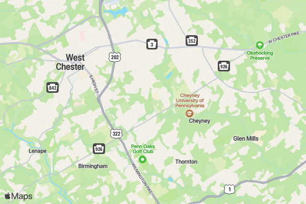Knight of the Living Dead Zombie 5K and Kids Fun Run location map image