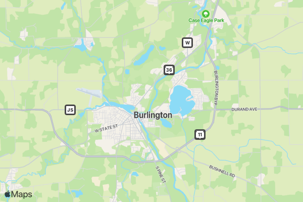 Chocolate City 5K location map image