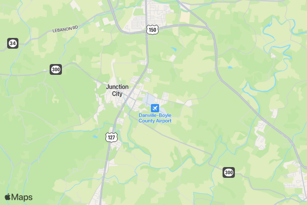 KY Heroes 5K location map image