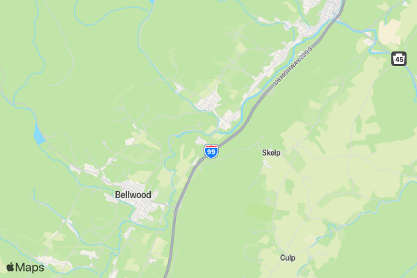Labor Day Pump and Run location map image