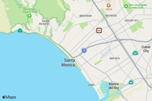 Labor Day Run 5K/10K/13.1 LOS ANGELES location map image