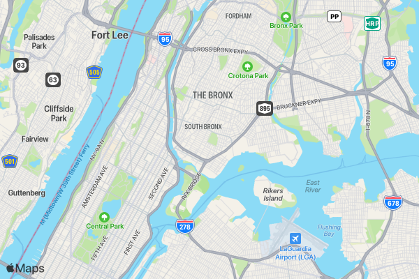 Lace-Up 5k location map image