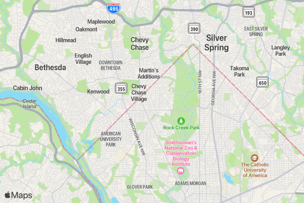 Lafayette-Land 5K hosted by DCHC & BBM location map image