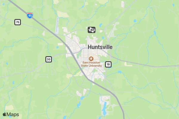 Lambda Alpha Epsilon's Back the Blue Color Run 5K location map image