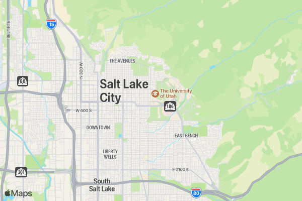 Law Day 5K - Salt Lake City location map image