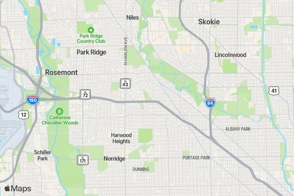 LDS Awareness Walk & Block Party Extravaganza location map image