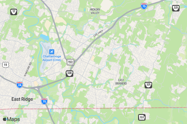 Leadership & Marriage 5K location map image
