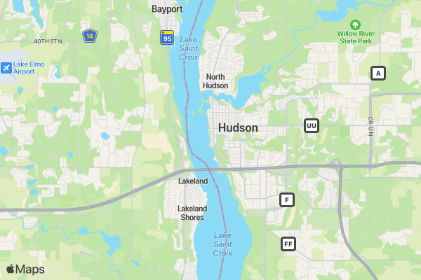 Les Berg Memorial 5K location map image