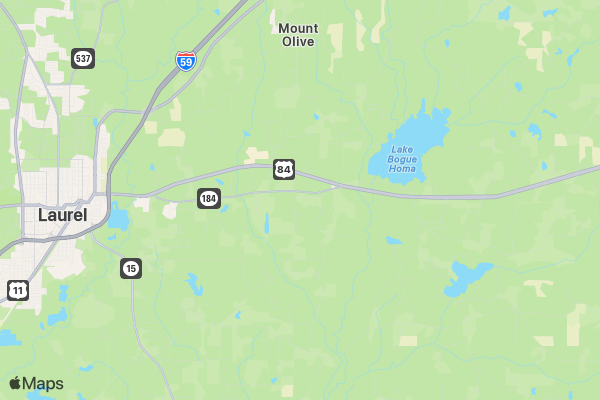 Let's Glow NEJ Jungle Run 5K location map image