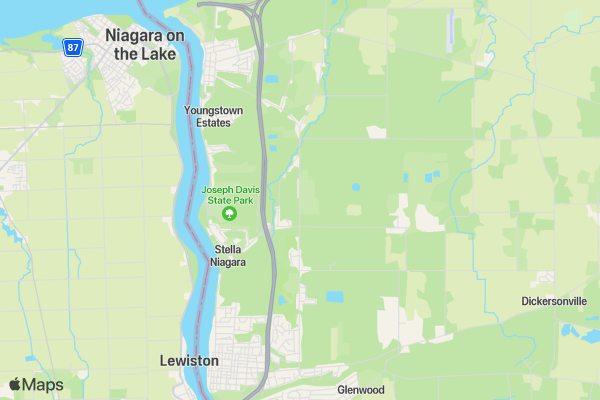 Lewiston Color Run location map image