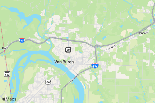 Life's an Uphill RUN 5k location map image
