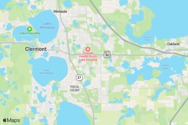 Light Up The Knights Glow Fun Run location map image