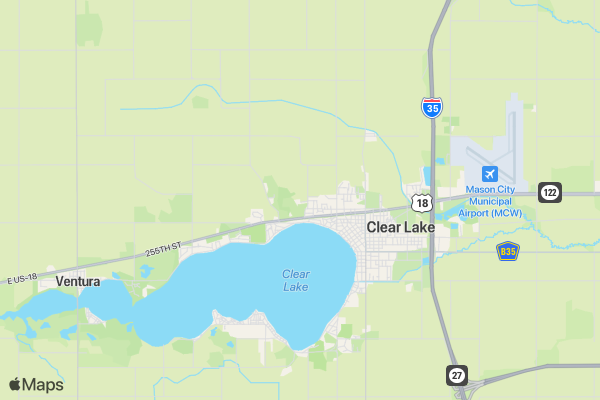 Lights on 5K location map image