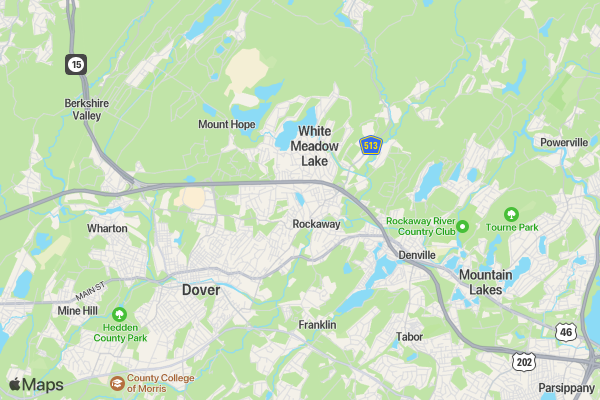 Lily's Loop New Jersey location map image