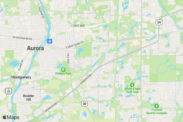 LIMB-it-less 5K run/walk location map image