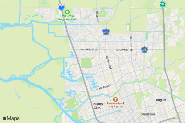 Lincoln Charity Run/Walk location map image