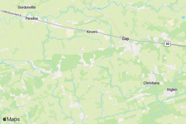 Linville Hill 5K & Family Fun Run location map image