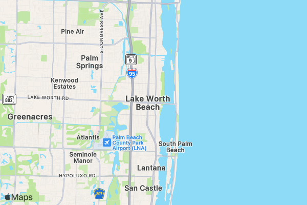 Founder's Day Kids Dash and Walk, Run, Read Festival- please see Lake Worth Beach City Library's Facebook for more information location map image