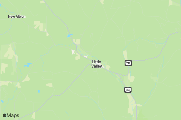 Little Valley Cinco de Mayo 5K location map image