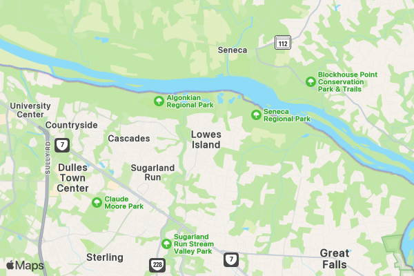 Live4Lane 5k location map image