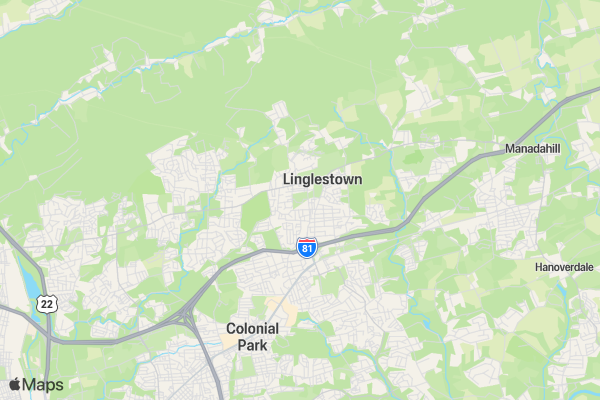 LMS Rams Pride Virtual 5K location map image
