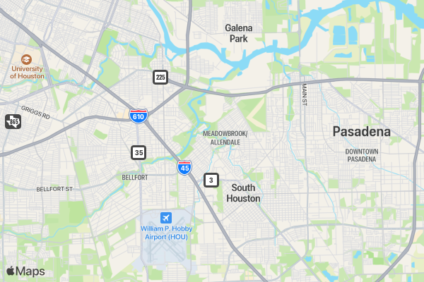 Lobo Fest Fun Run location map image