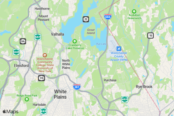 Loucks 5K Road Race location map image