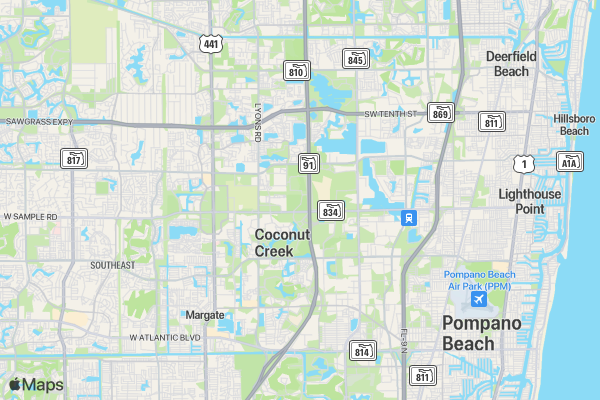Love Serving Autism Family 5K location map image