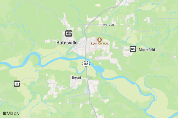 Lucy Jean Turkey Trot location map image