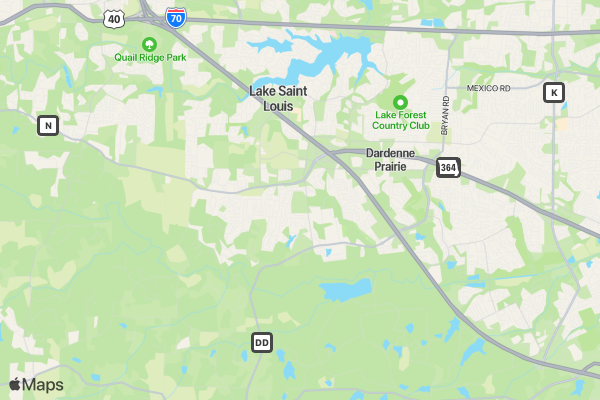 Lucy Strong Charity Run location map image