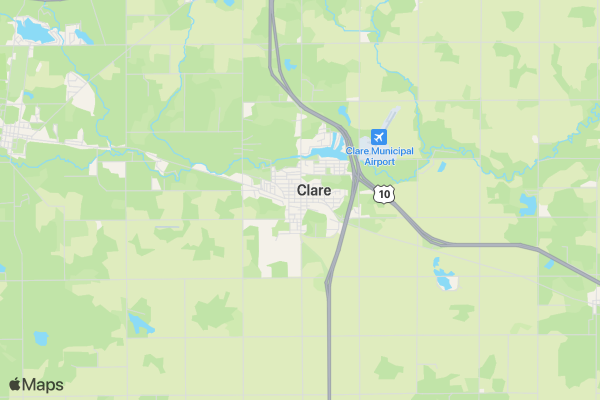 Lupus 5k Color Run location map image