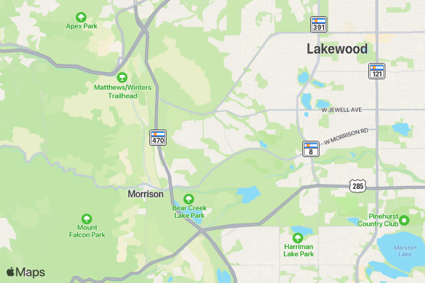 Lupus Fun Run location map image