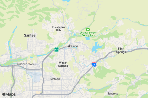 LUSD 19th Annual Run for the Arts location map image