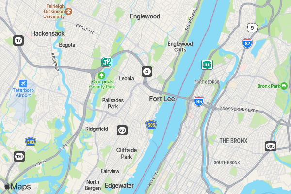 Madonna 5K location map image