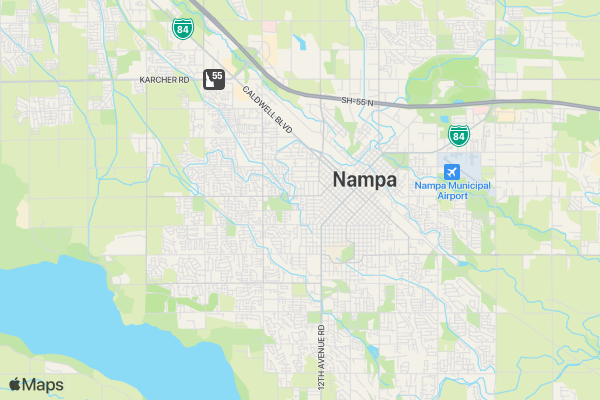 Maggie's race location map image