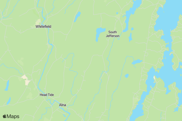Maine Summer Adventure Race location map image