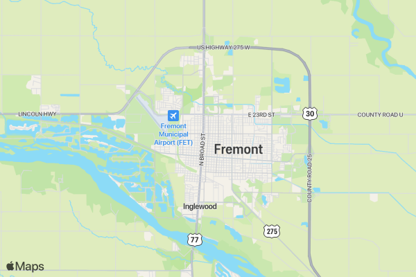 MainStreet Mayor's Run location map image