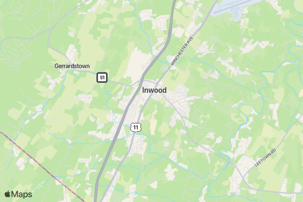Make-A-Wish Color Run location map image