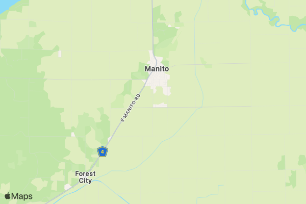 Manito Popcorn Festival 5K 2025 location map image